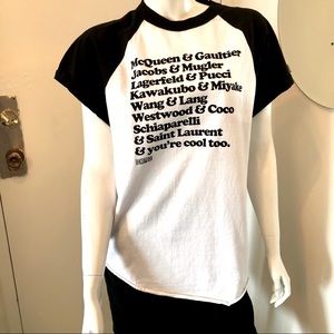 Dimepiece Designer Tee size L